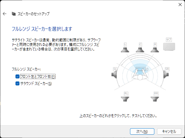 フルレンジスピーカー